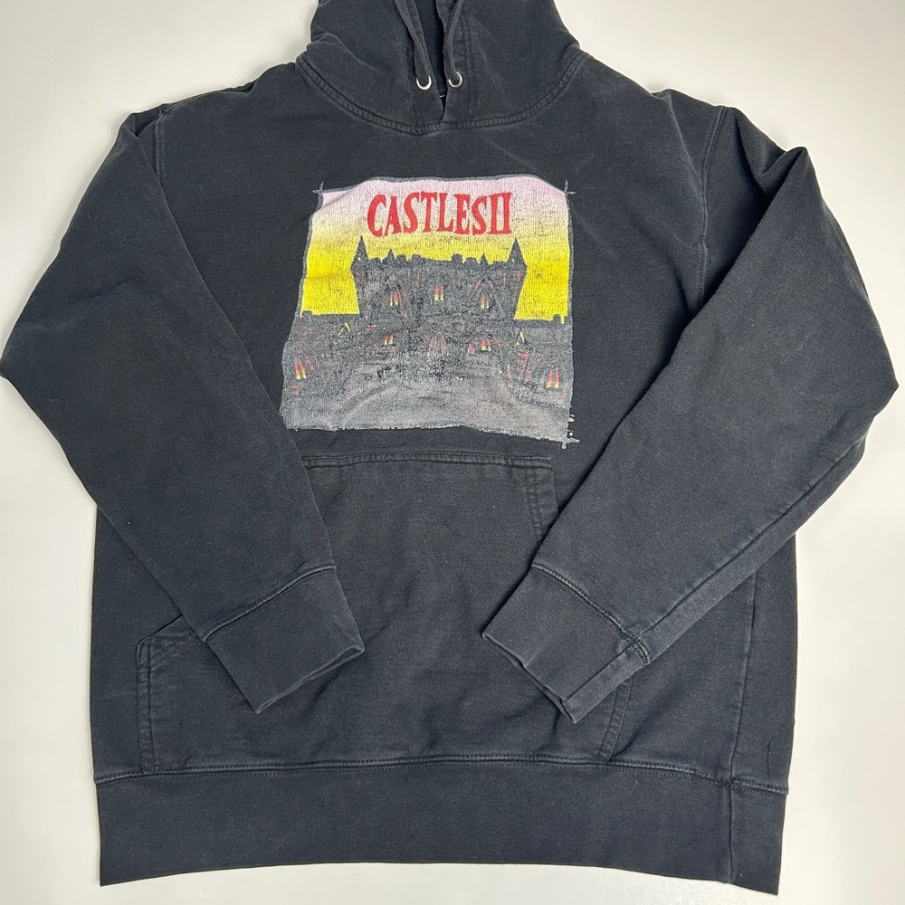Lil Peep Castles II Shining Star Black Graphic Hoodie (M) Official Merch